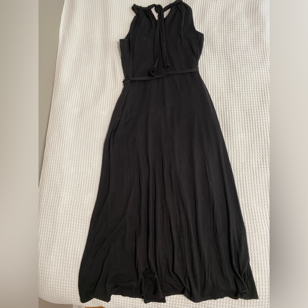 ANN TAYLOR BLACK MAXI DRESS
